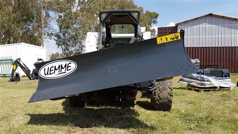 6 way blade for skidsteer